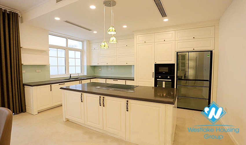 Nice house with 3 floors for rent in Block T Ciputra, Hanoi